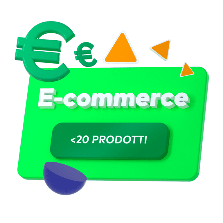 1 e-commerce <20 prodotti