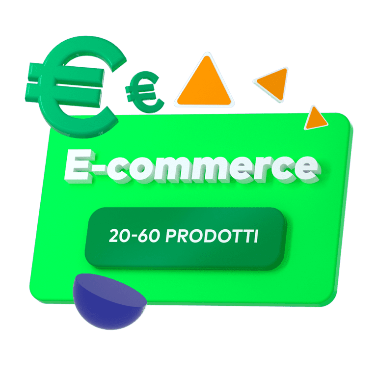 e-commerce 20-60 prodotti