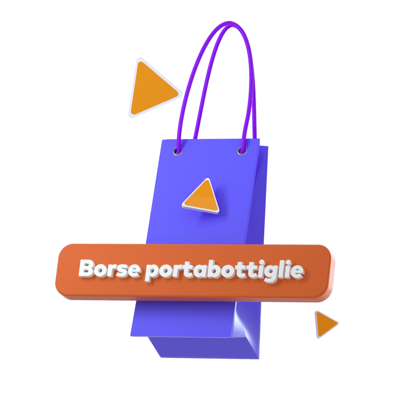 Borse portabottiglie per vini