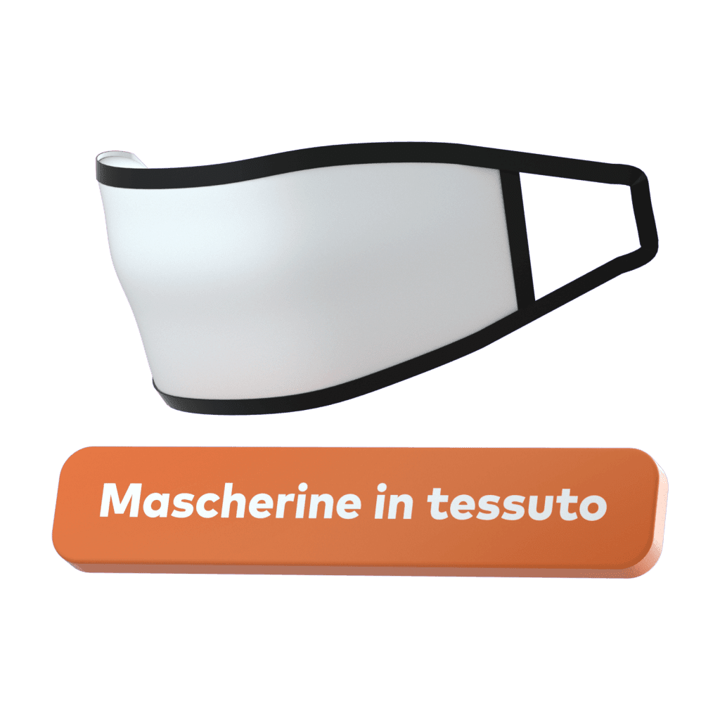 Mascherine in tessuto emergenza COVID