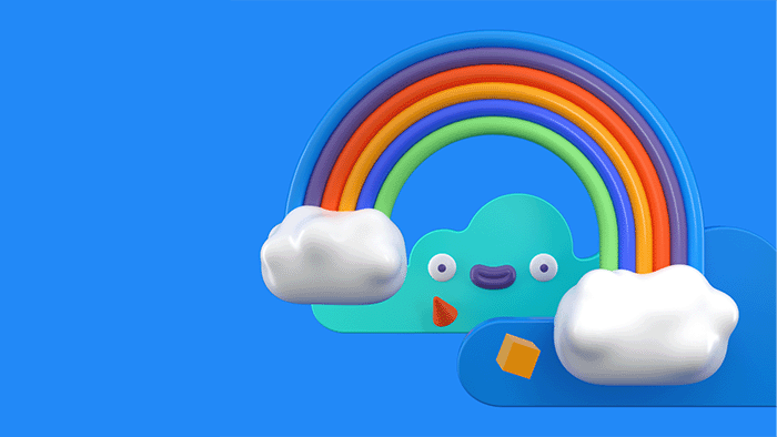 Nuvole da arcobaleno
