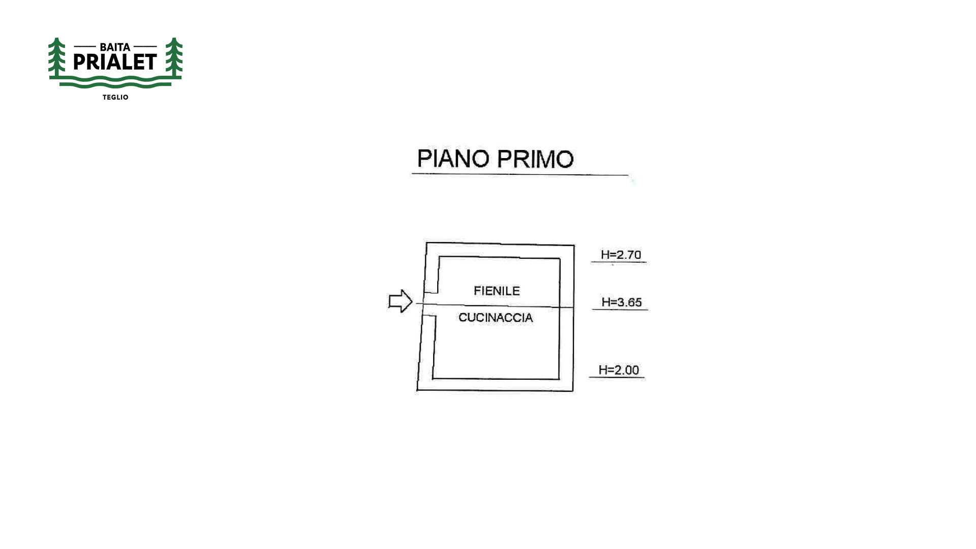 planimetria primo piano